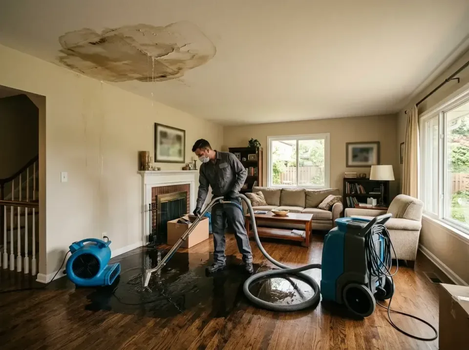 attic-pipe-burst-ceiling-drip-008 — frequently asked questions, Water Damage Restoration & Carpet Care in Idyllwild-Pine Cov…